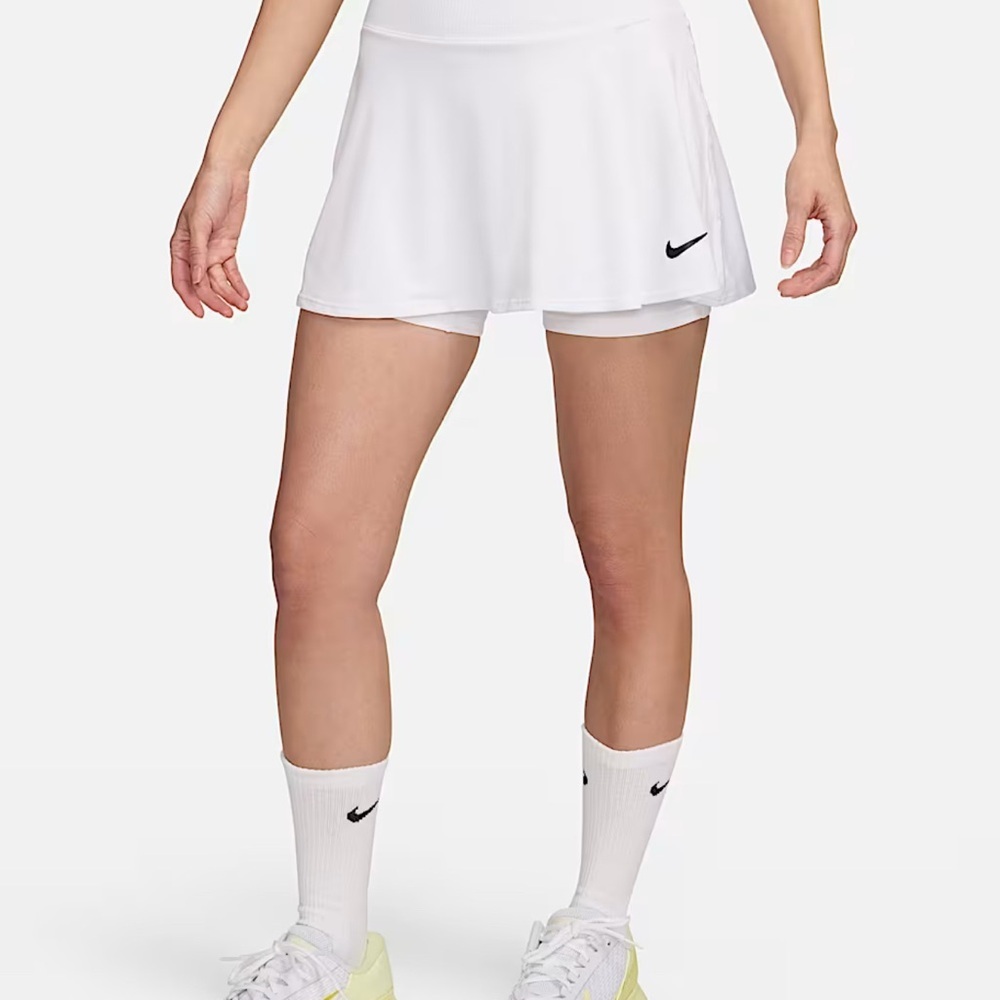 Nike White Athletic Skort